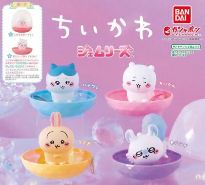 BANDAI扭蛋/ 吉伊卡哇飾品收納盒/ 4款套組