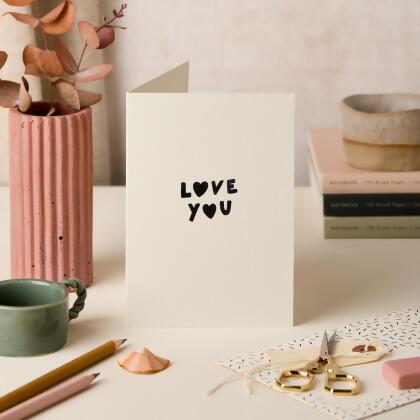 英國 Katie Leamon 情人卡/ HP Love You Hearts