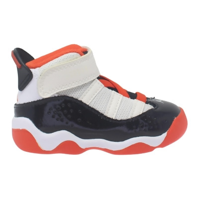Nike Jordan 6 Rings White/Team Orange-Black-Sail DV1344-108 Toddler 