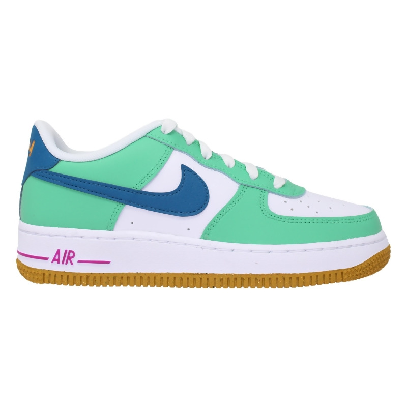 Nike Air Force 1 LV8 White/Green Abyss/Spring Green Toddler Boys' Shoe -  Hibbett