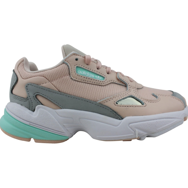 adidas falcon grey and pink
