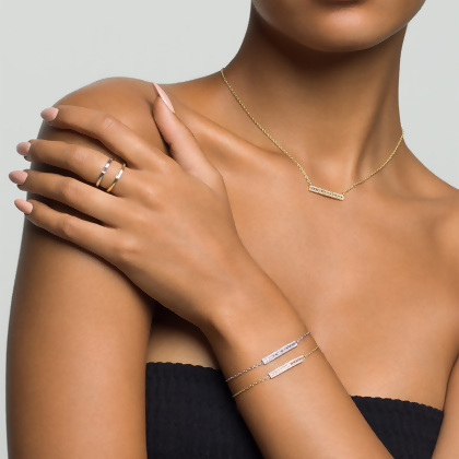 NIKKI - Modern Baguette Ring (FINAL SALE) alternate image