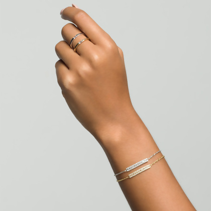 NIKKI - Modern Baguette Ring (FINAL SALE) alternate image