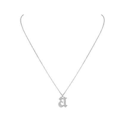 INITIAL – Gothic Letter Necklace alternate image