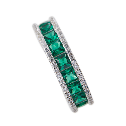 JOY - Princess Cut Eternity Band - (FINAL SALE) alternate image
