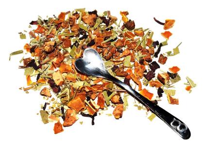Orange Fruit Tea, Decaffeinated, Loose Leaf Tea alternate image