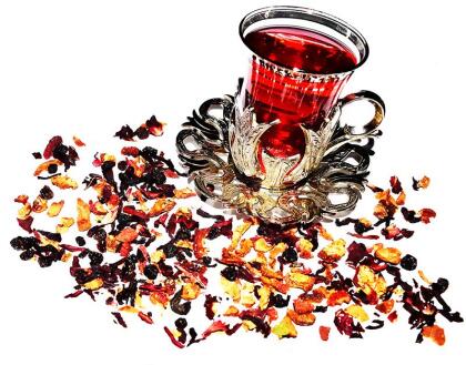Blueberry Fruit Tea, Decaffeinated, Loose Leaf Tea alternate image