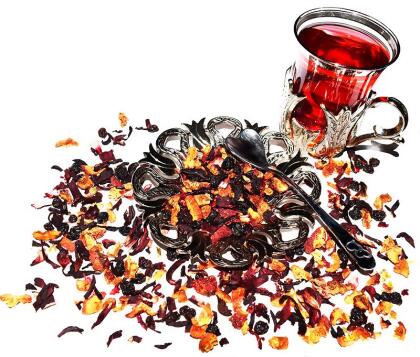 Blueberry Fruit Tea, Decaffeinated, Loose Leaf Tea alternate image
