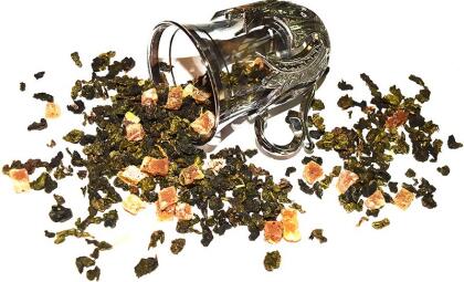 Peach Oolong Tea, Caffeinated, Loose Leaf Tea alternate image