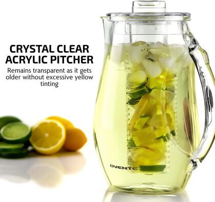 Ovente Water Fruit & Tea Flavor Infuser Pitcher 2.5 Liter alternate image