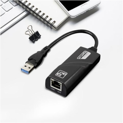 USB3.0 轉 RJ45埠 超高速Gigabite帶線網路卡 - 