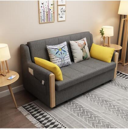 MerryRabbit MerryRabbit - 168cm多功能摺疊布藝梳化床MR-7096 Multi-functional Foldable Fabric Sofa Bed 1.68M 