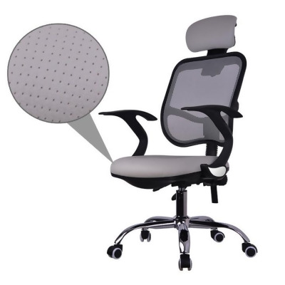MerryRabbit MerryRabbit - 人體工學PU可半躺升降轉椅電腦椅辦公椅 MR-137B Ergonomic PU Office Chair with Headrest 