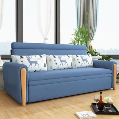 MerryRabbit MerryRabbit - 175cm多功能摺疊儲物梳化床MR-801 Multi-functional foldable fabric sofa bed with Storage 175cm 