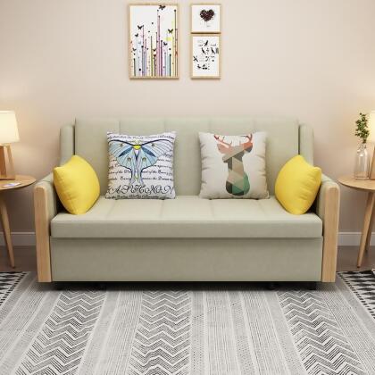 MerryRabbit MerryRabbit - 138cm多功能摺疊布藝梳化床MR-7096 Multi-functional Foldable Fabric Sofa Bed 