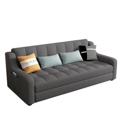 MerryRabbit MerryRabbit - 多功能3人位折疊儲物布藝沙發床 MR-50 3 Seaters 204cm Fabric Sofa /Sofa Bed with Storage 