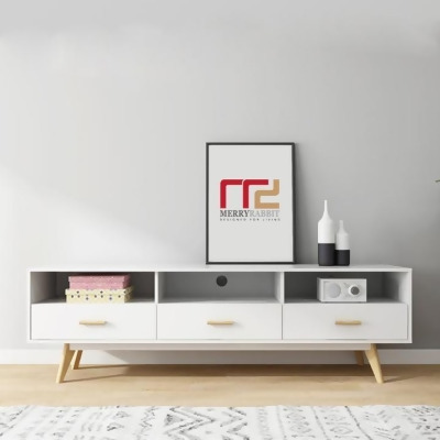 MerryRabbit MerryRabbit - 北歐1.8米簡約儲物電視櫃地櫃MR-88041 Nordic style 1.8m TV stand with Storage 