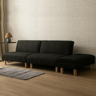 MerryRabbit MerryRabbit - 多功能可摺疊三人位布藝梳化組合套裝MR-1239 3 Seaters Fabric Sofa Set with Storage Ottoman 