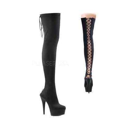 pleaser thigh high boots