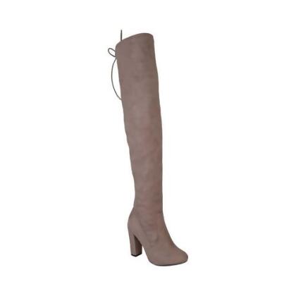 journee collection pitch over the knee boot