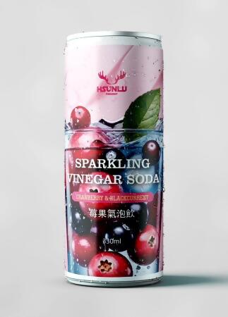 【HSUNLU】 莓果氣泡飲330ml*12瓶/箱 