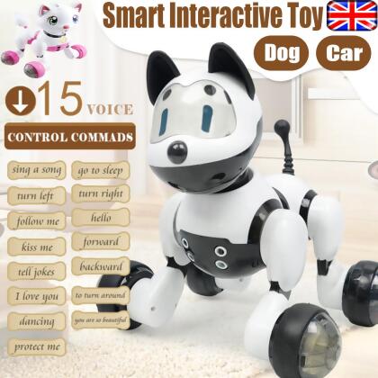 Robot Dog Toys for Boys Interactive Follow Me Robot Intelligent