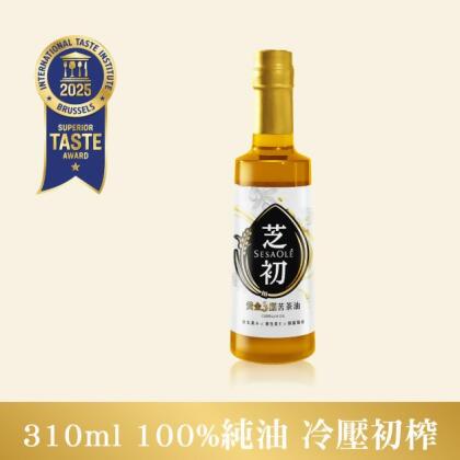 芝初黃金3顧苦茶油310ml 