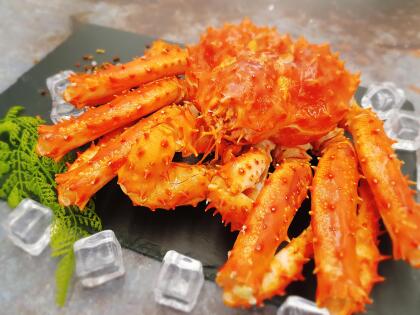 熟凍帝王蟹送鮑魚清肉一包 