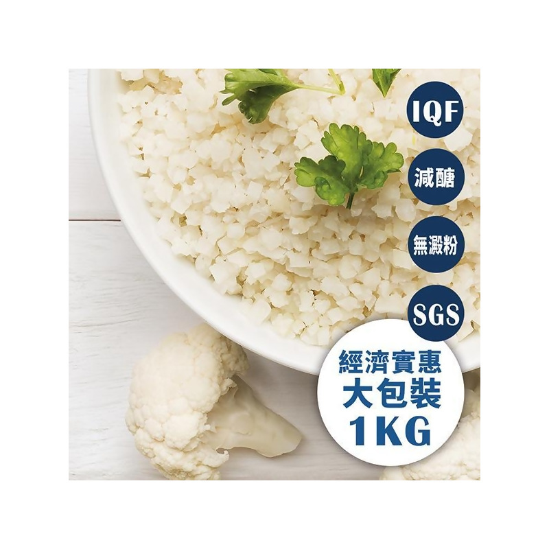 揪團搶便宜 Greens 冷凍白花椰菜 米狀 1kg From 7 Eleven線上購物中心at Shop Com Tw