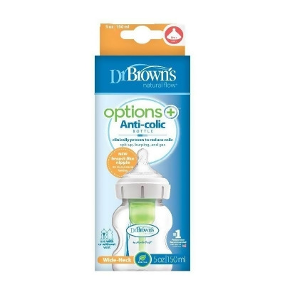 Dr.Brown's OPTIONS+ WIDE-NECK BABY Bottle 150ml/330ml 