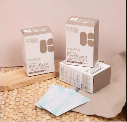 MOTHER- K STERILIZED BABY TOOTH WIPES 30 PCS 