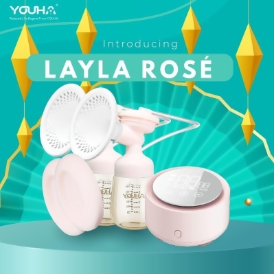 YOUHA Layla Rose Double Electric Breast pump 