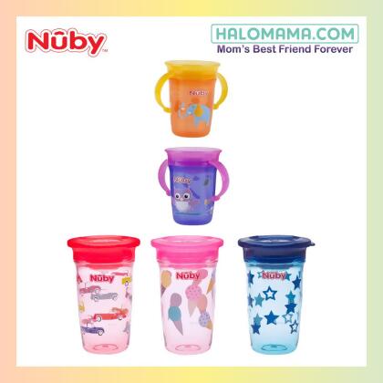  NUBY 360 Wonder Cup 300ml 12m+ / 240ml with Handle 6m+ 