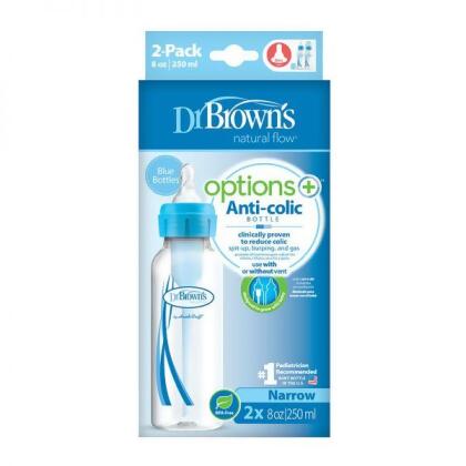  Dr.Brown's Optionsplus PP Narrow-Neck Bottle 60ml/120ml/250ml 
