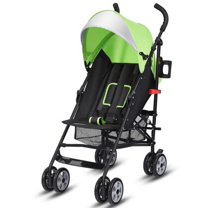 Costway Folding Lightweight Baby Toddler Umbrella Travel Stroller w/ Storage Basket 