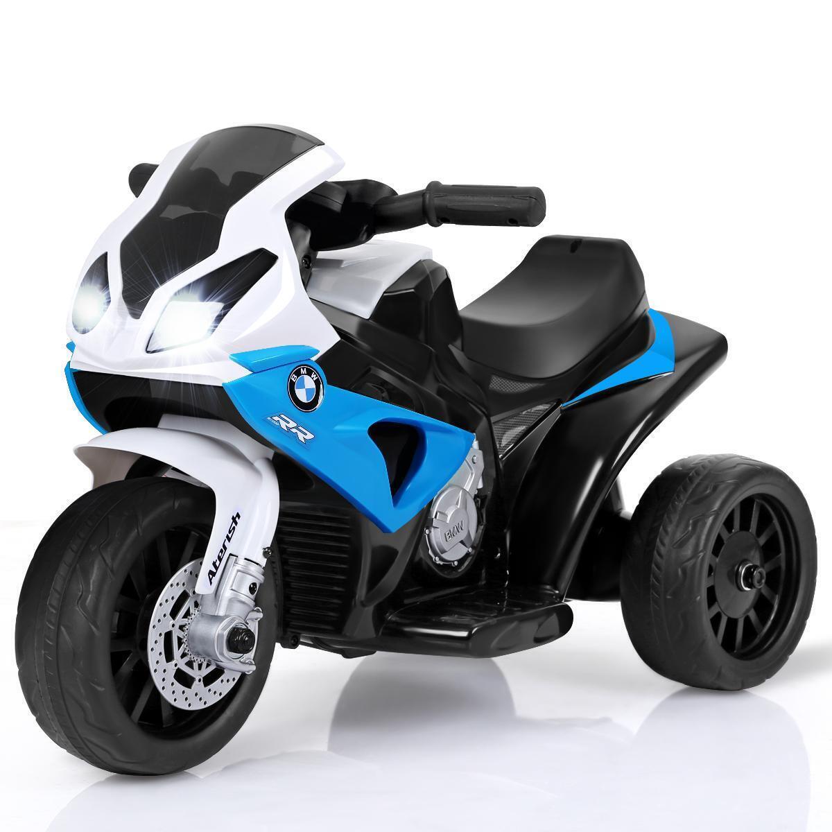 Costway Kids Ride On Motorcycle 6V Battery Powered Electric Toy 3 Wheels