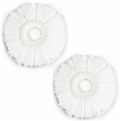 Costway Lot Of 2 Replacement Mop Micro Head Refill For 360 degree Spin Magic Mop 