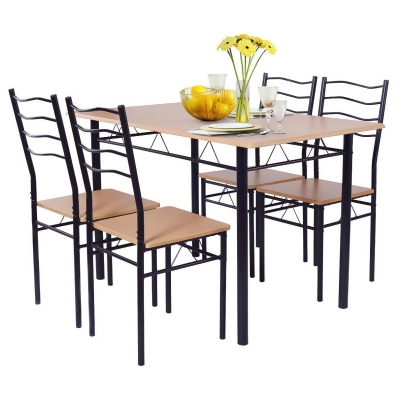 Costway 5 Piece Dining Table Set 29.5