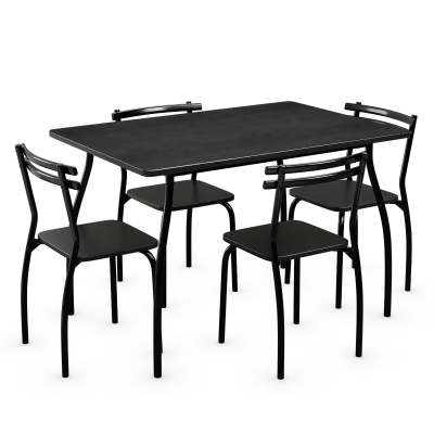 Costway 5 Piece Dining Set Table 30.0