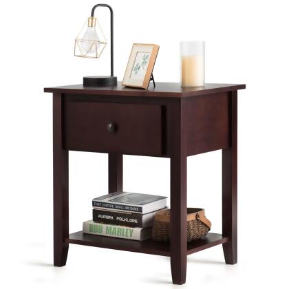 Costway Nightstand Beside Table Chest Sofa Table End Table Drawer Shelf 