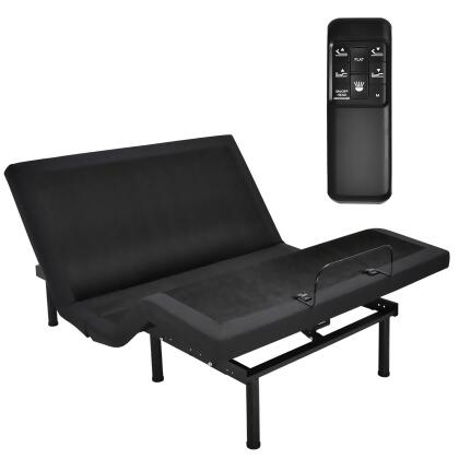 Costway Adjustable Bed Base Electric Bed Frame with Massage Remote Control Queen 