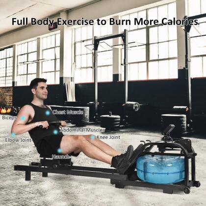 Costway health fitness water rowing machine sale