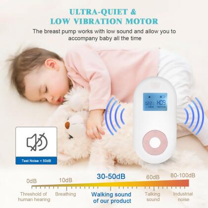 Costway Electric Double Breast Pump, Breast Pump, Portable Dual Suction Nursing Breastfeeding Pump alternate image