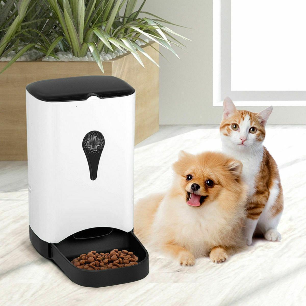 Daily Food Feeder Machine Cat &Dogs Pets Food Dispenser Timer Program Home alternate image