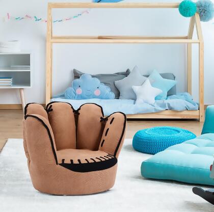 Costway Kids Sofa Five Finger Armrest Chair Couch Children Living Room Toddler Gift alternate image