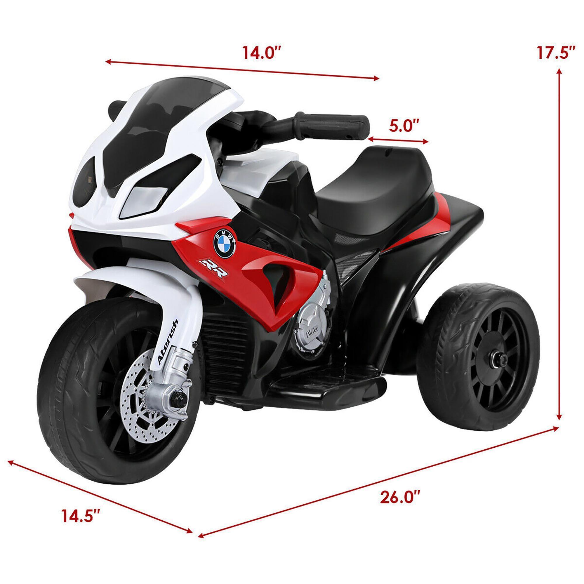 Costway Kids Ride On Motorcycle 6V Battery Powered Electric Toy 3 Wheels alternate image