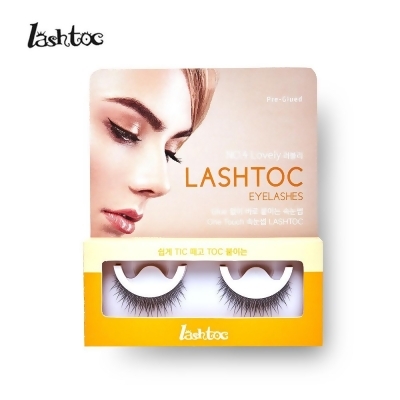 【LASHTOC】自黏式假睫毛-可愛纖長型 