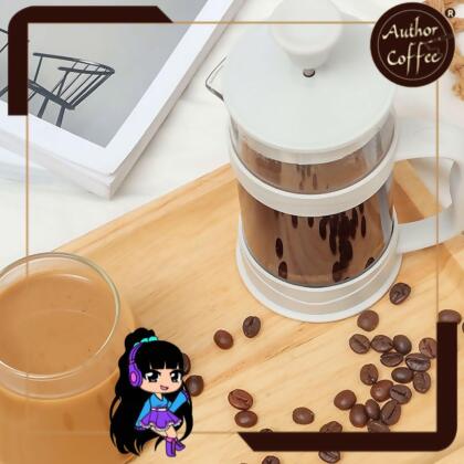 Author Coffee - 日本煮咖啡過濾壺｜法壓式手衝咖啡壺｜泡茶壺｜沖茶器 800ml 