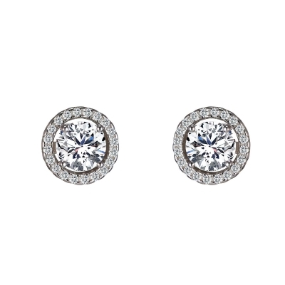 ALEXIS - Halo Earring Studs 