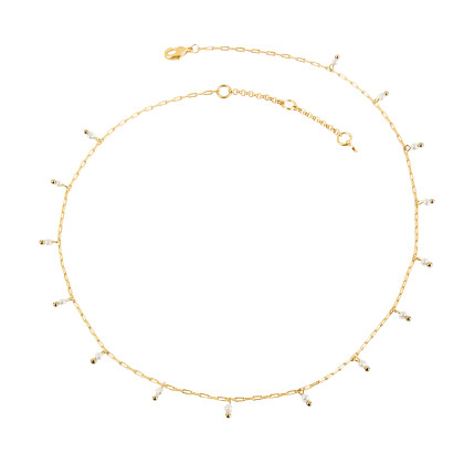 ELLIS – Micro Pearl Link Chain alternate image